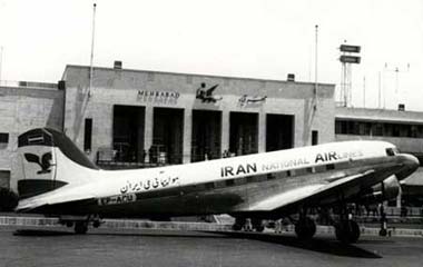 Uno dei primi aerei dell'Iran Air